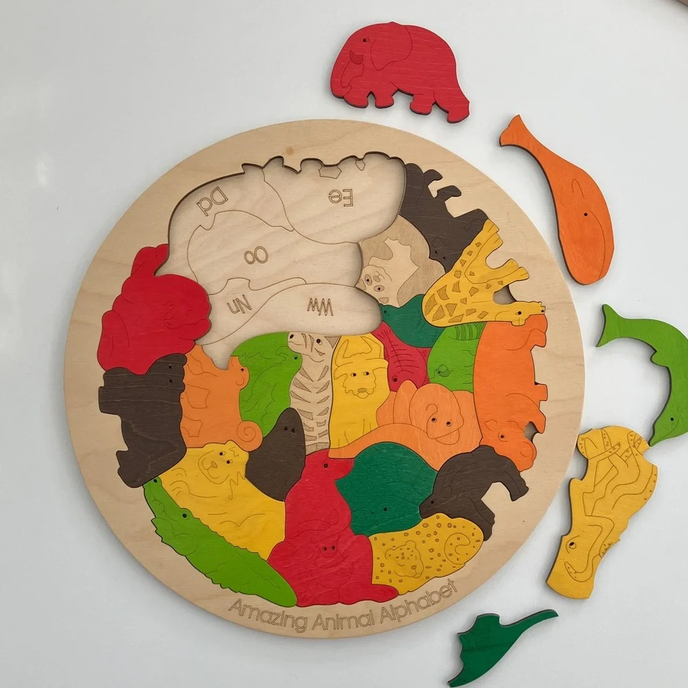 Hape/George Luck Wooden Puzzle